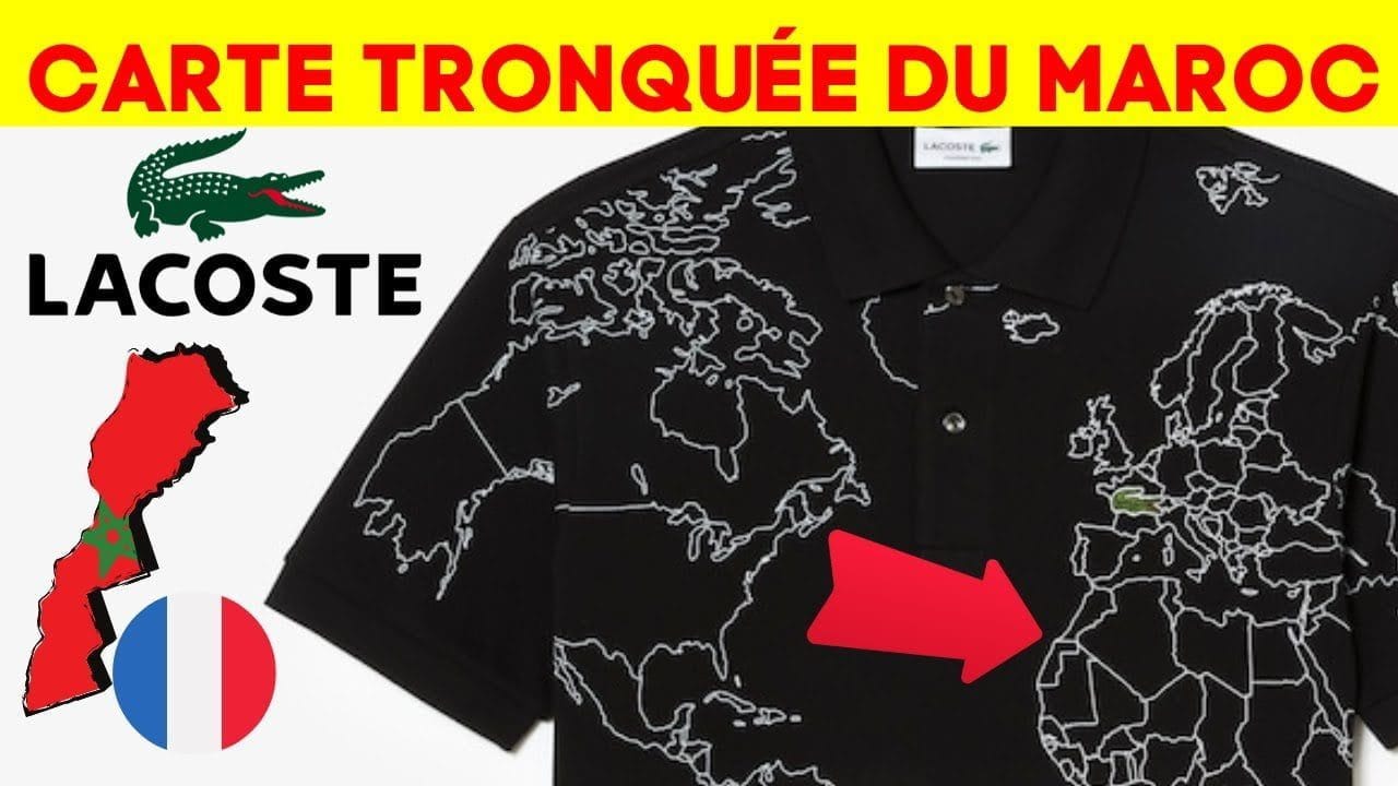 Maroc : vague de colère contre la marque Lacoste, les esprits en irritation