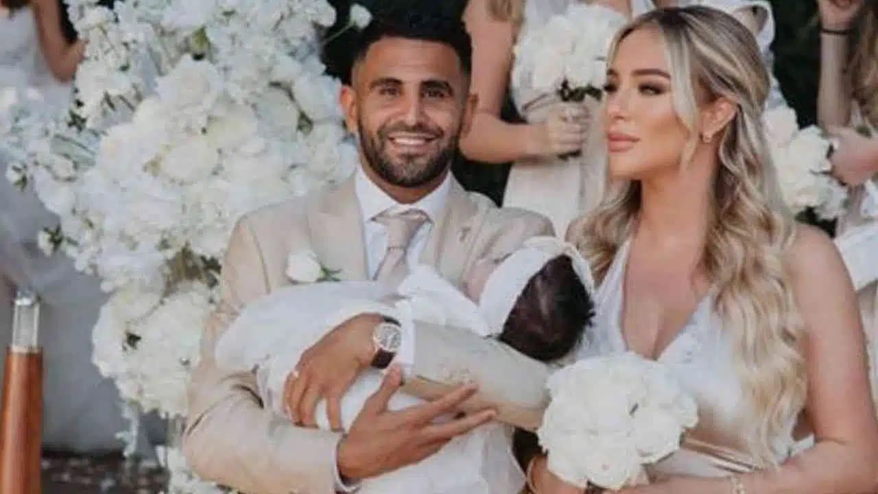 Découvrez les images de la petite princesse de Mahrez qui  fond les cœurs des internautes