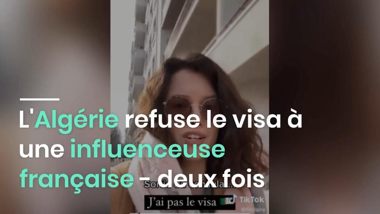 Algérie : refus de visa à une influenceuse française pour la deuxième fois