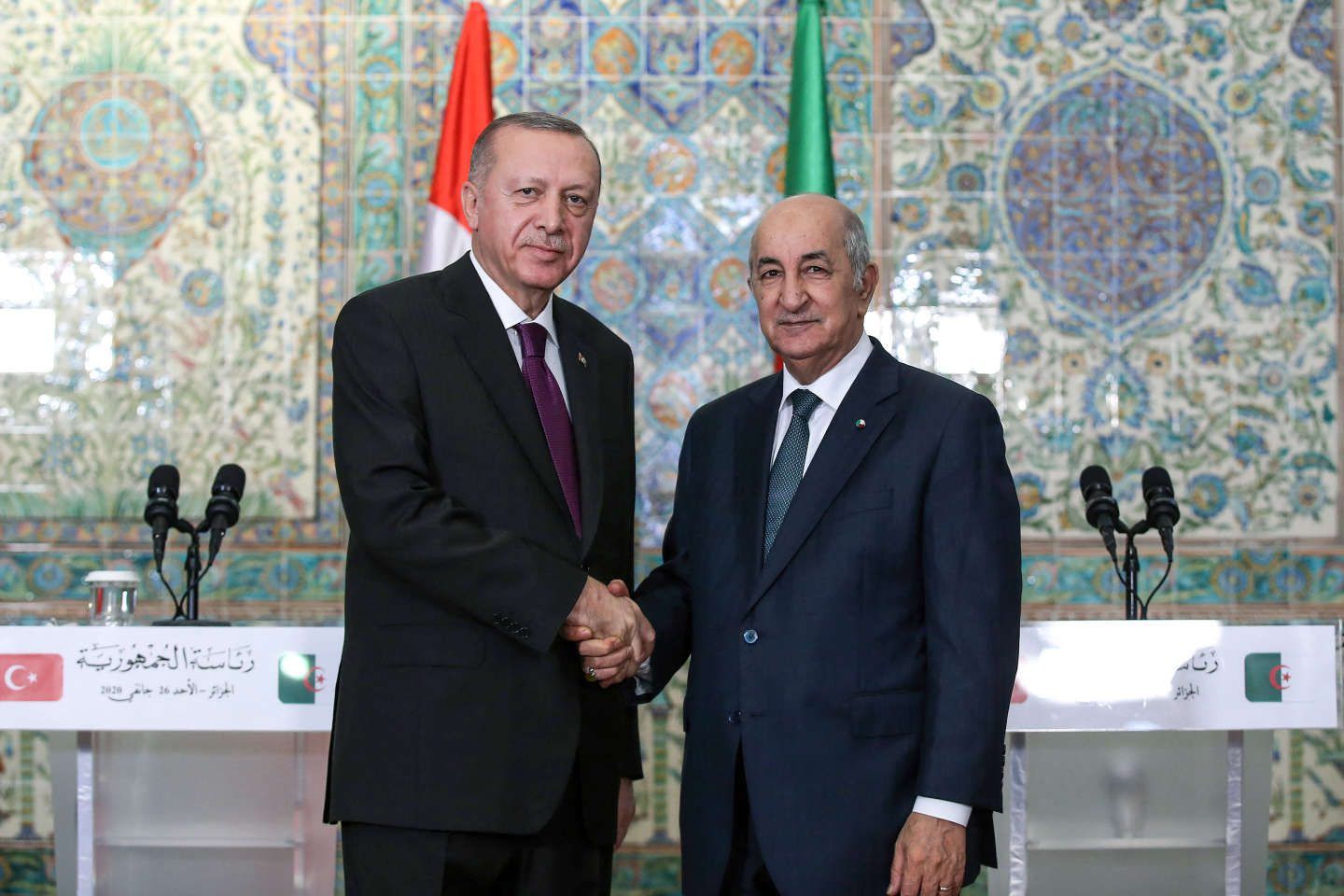 Algérie-Turquie : Tebboune et Erdogan échange par un appel téléphonique