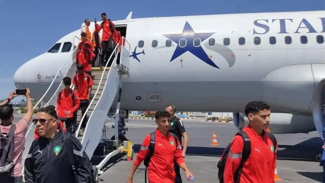 CAN U17 en Algérie : l'équipe Marocaine est à Constantine (Vidéo)