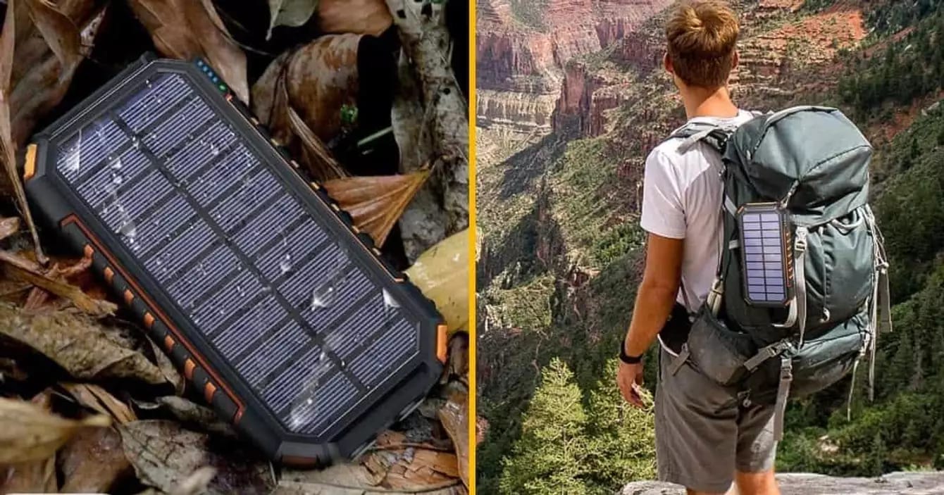 Cet algérien conçoit  un sac doté d’un panneau solaire