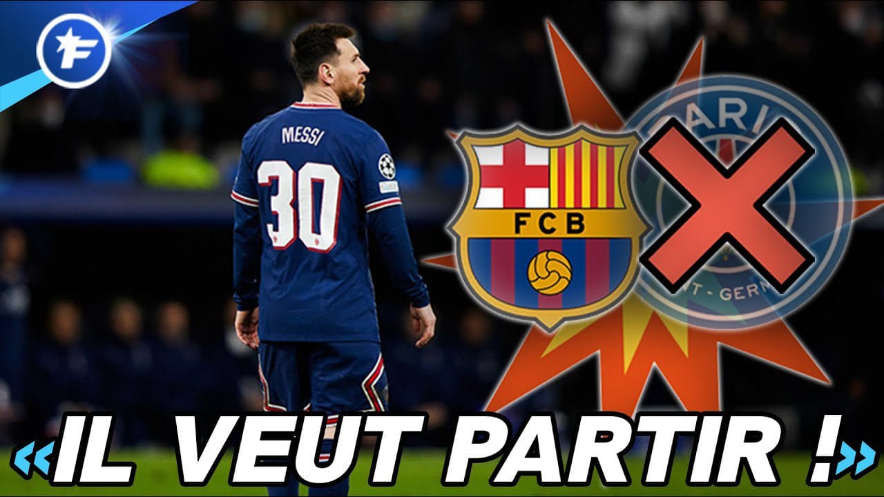 Messi voulait quitter le PSG depuis longtemps