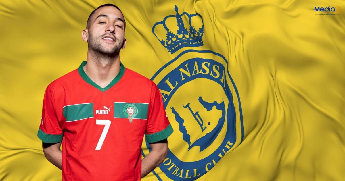 Hakim Ziyech  rejoint Ronaldo à Al-Nass