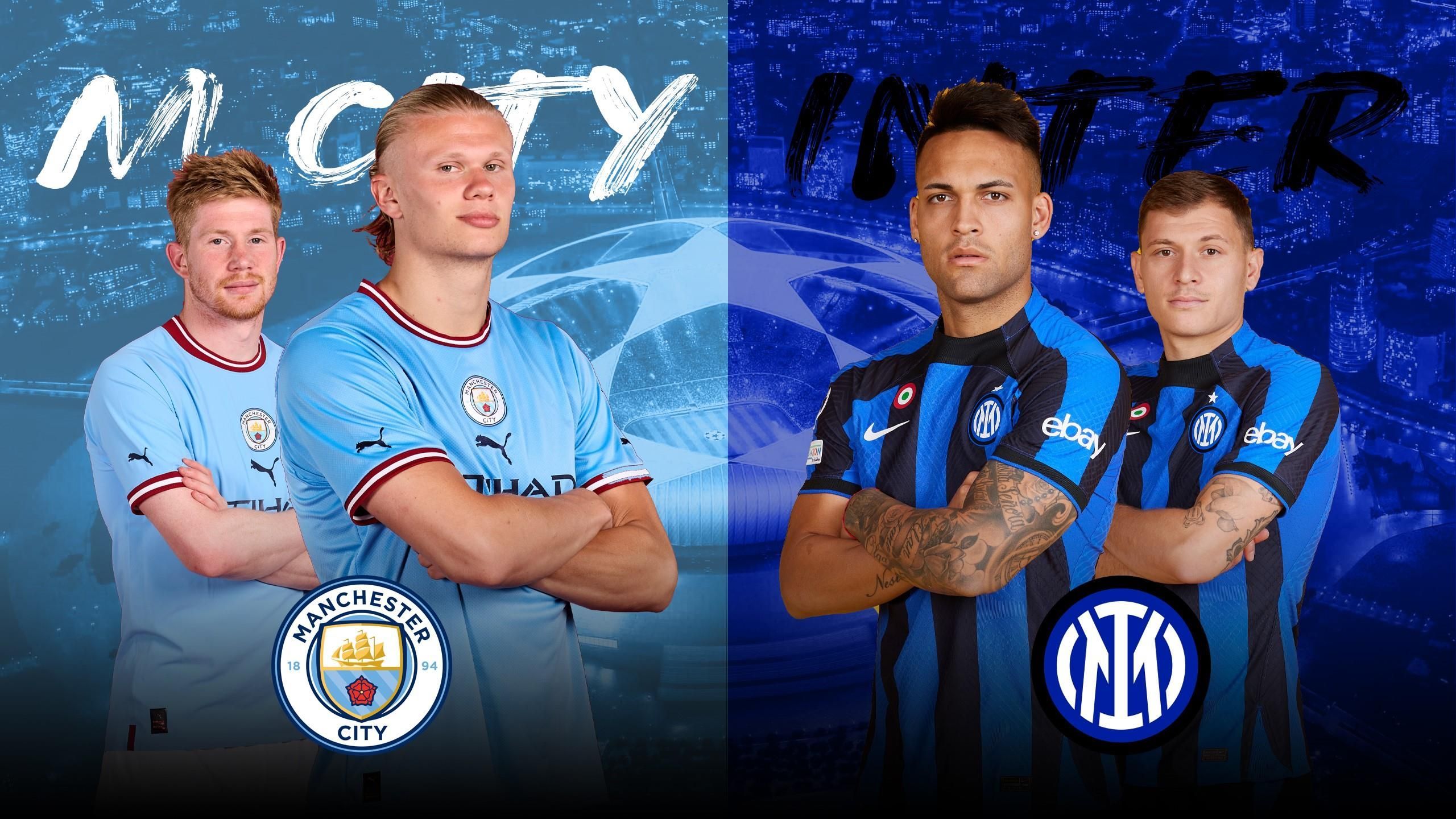 Manchester City vs Inter Milan : une finale qui promet de la folie. En voici la preuve.