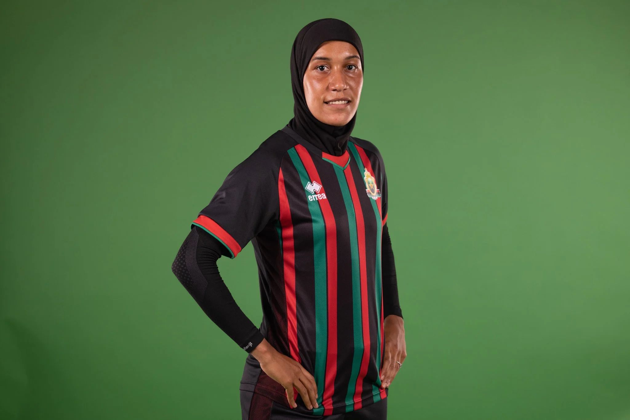 Coupe du monde (F): cette Marocaine est la première à porter le hijab dans l'histoire