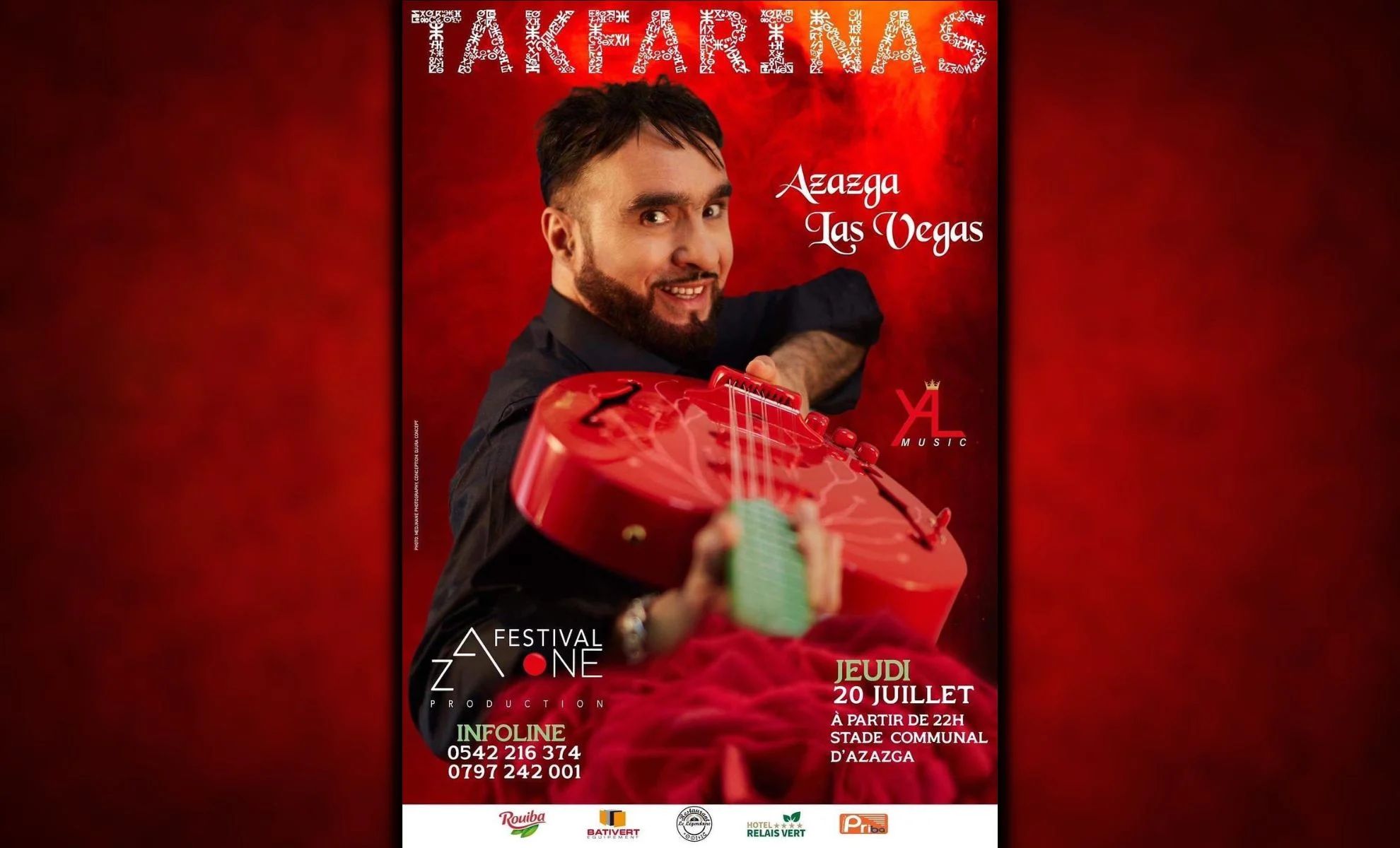 Algérie : le chanteur Takfarinas dévoile la date de son concert mémorable