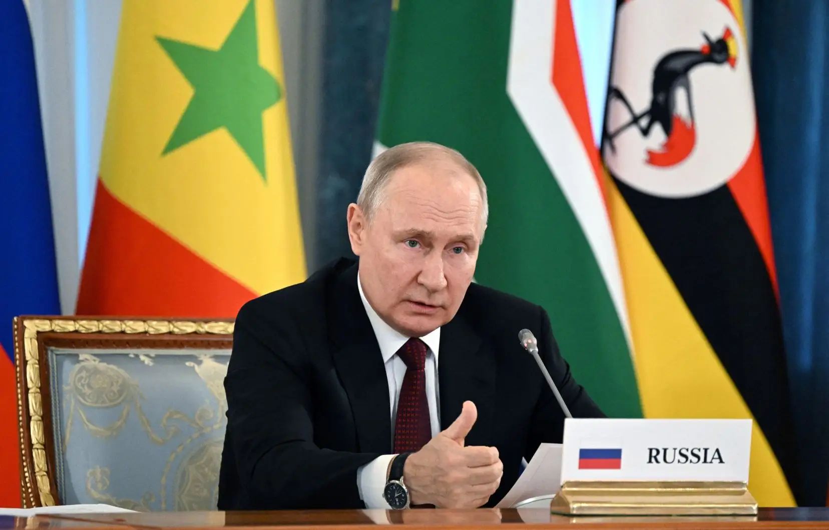 Poutine souhaite, que l'Union africaine rejoigne le G20