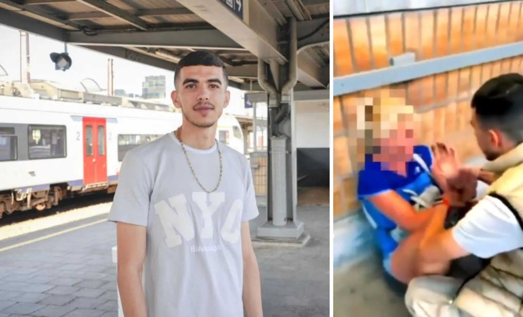 ui est Abderraouf, cet Algérien qui a sauvé une femme sur une voie ferrée
