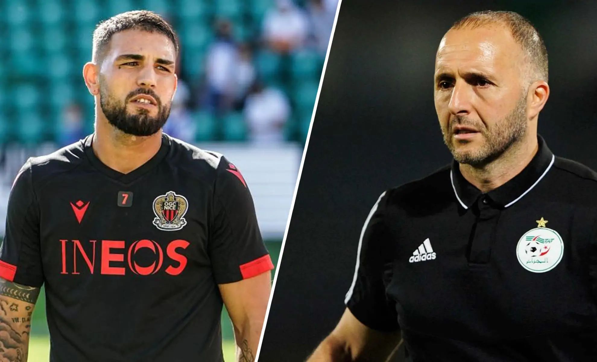Embrouille entre Andy Delort et Djamel Belmadi
