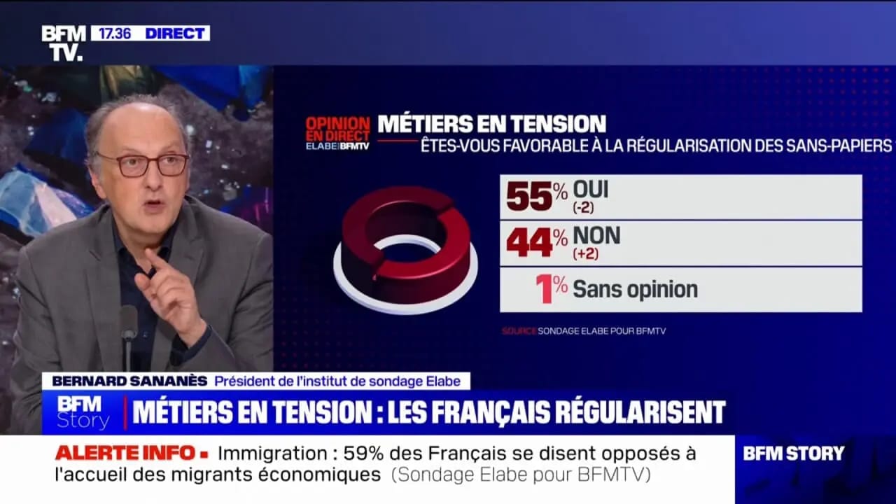 France-Régularisation des sans-papiers