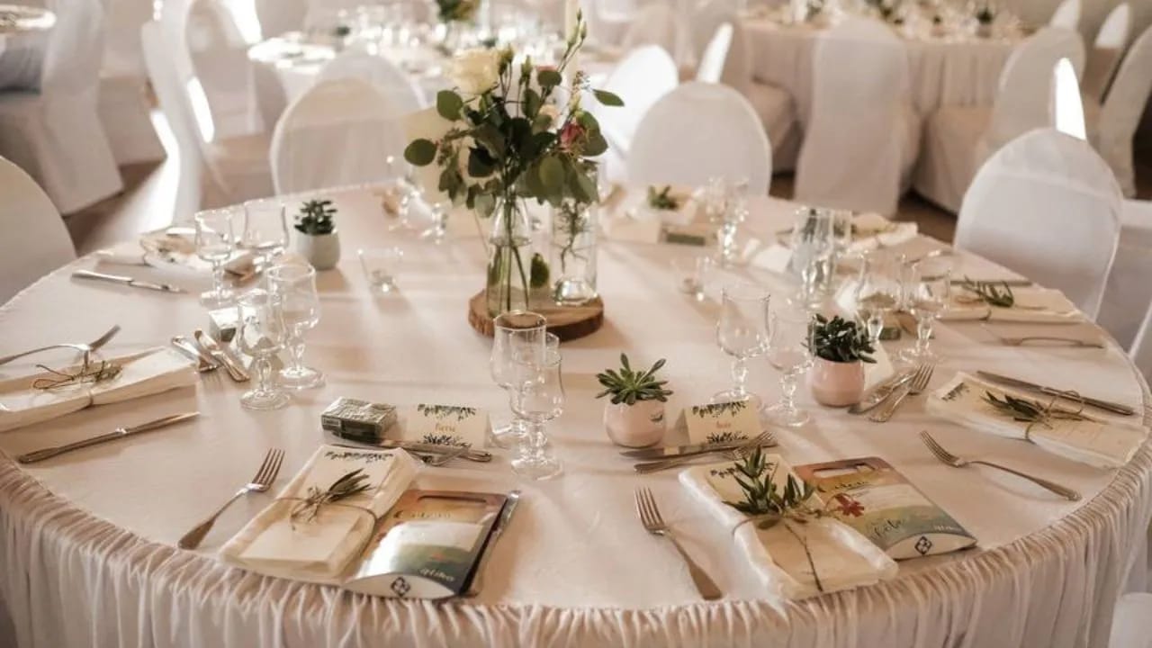 Menu inhabituel proposé lors d'un mariage