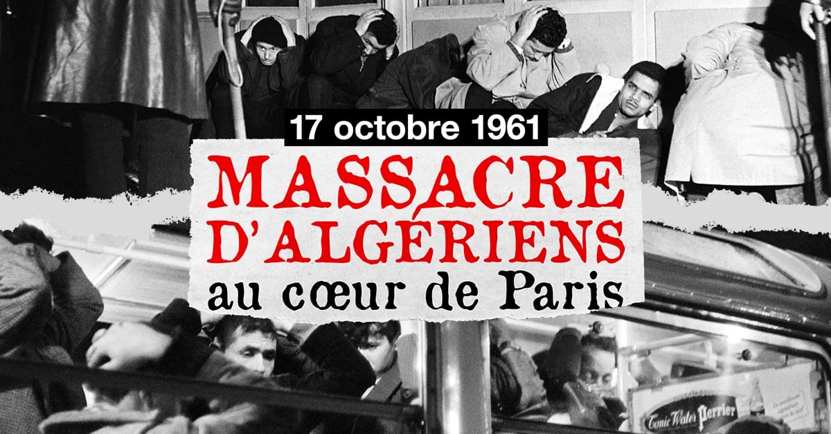 France : Un hommage mardi 17 octobre pour les Algériens tués à Paris en 1961