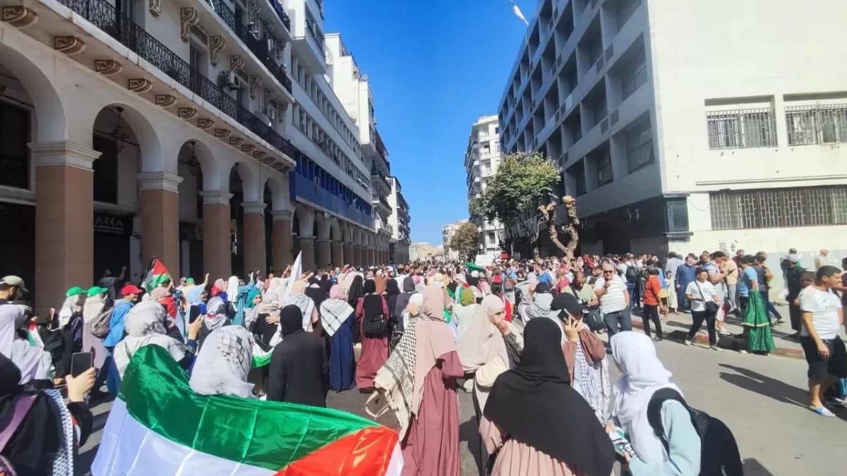 Algérie : Des marches initiées pour soutenir Gaza
