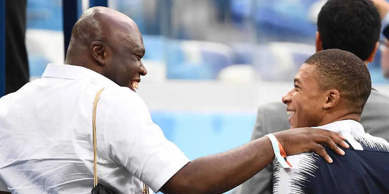 Kylian Mbappé et William Mbappé, un instant drôle entre père et fils