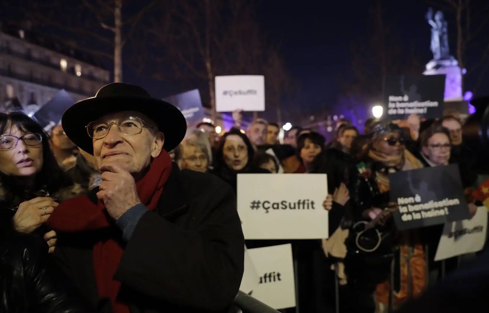 Marche contre l’antisémitisme à Paris
