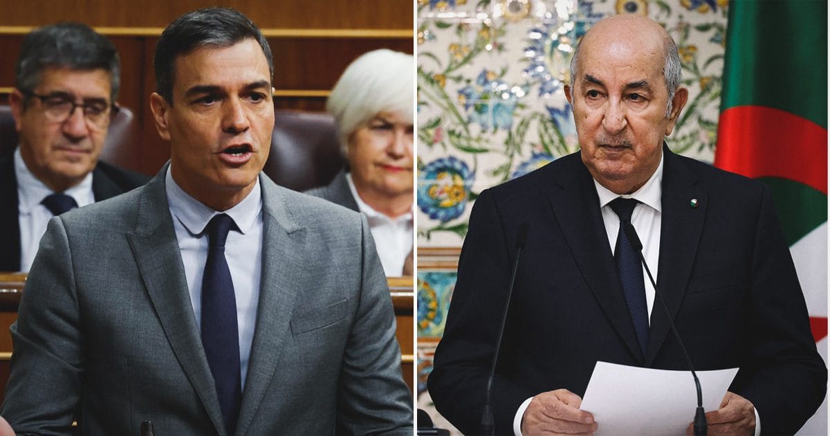 tebboune sanchez crise algerie espagne