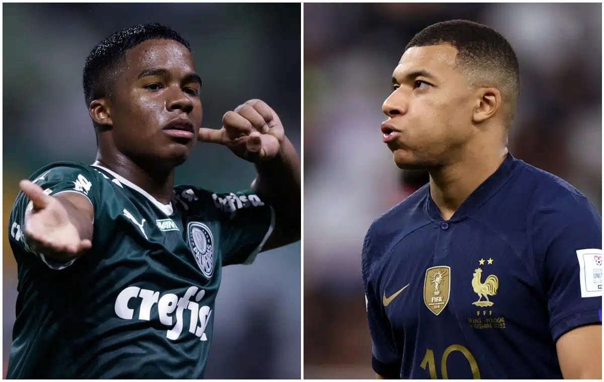 Que pense Endrick de Kylian Mbappe?