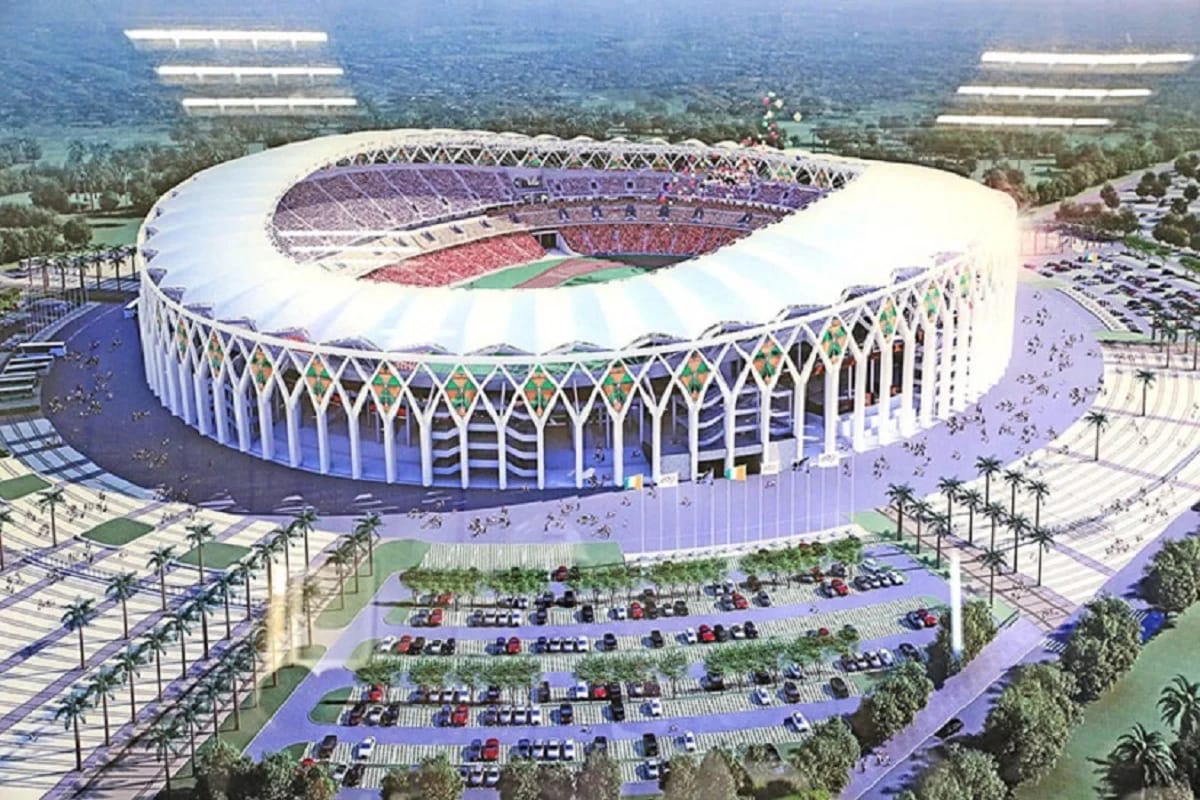 CAN 2023 : Découvrez le stade olympique d’Ébimpé, un joyau sportif prêt pour la compétition