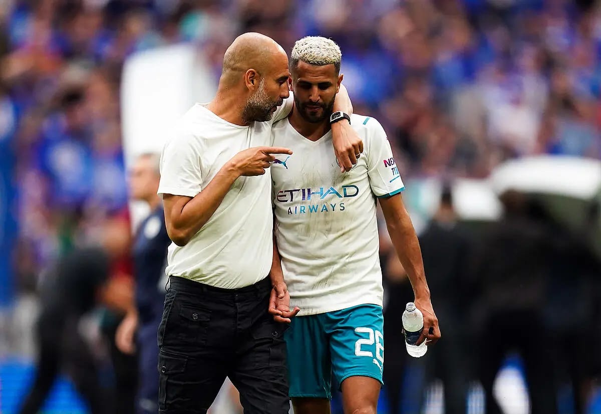 Le départ de Mahrez pèse lourd sur Manchester City , un podium échappé