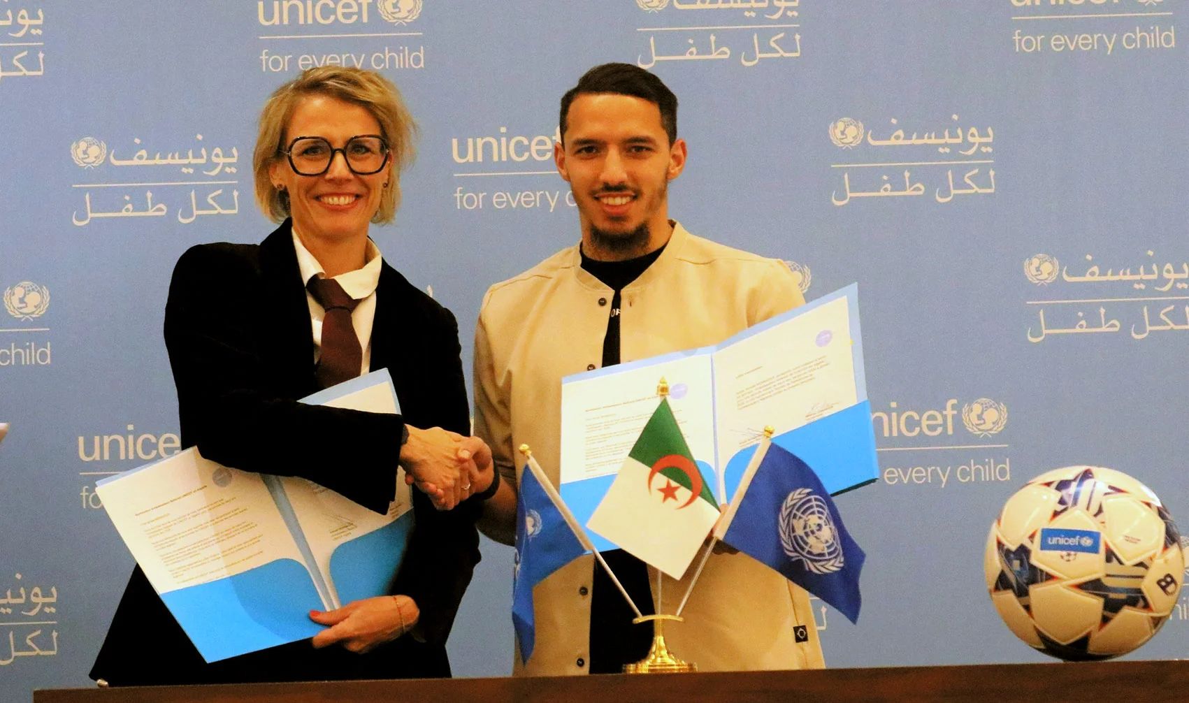 Unicef Algérie : Ismaël Bennacer et Imane Khelif nommés ambassadeurs Unicef Algérie : Ismaël Bennacer et Imane Khelif nommés ambassadeurs