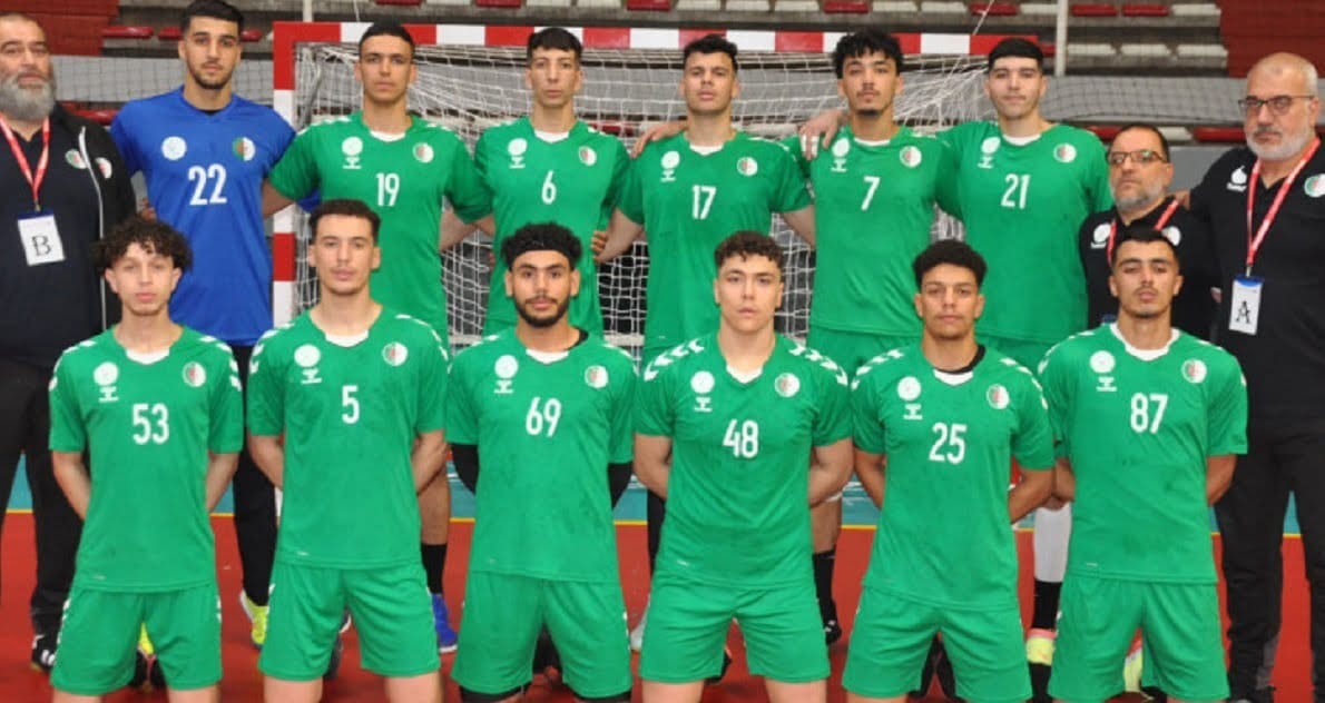 L’équipe d’Algérie U17 de handball