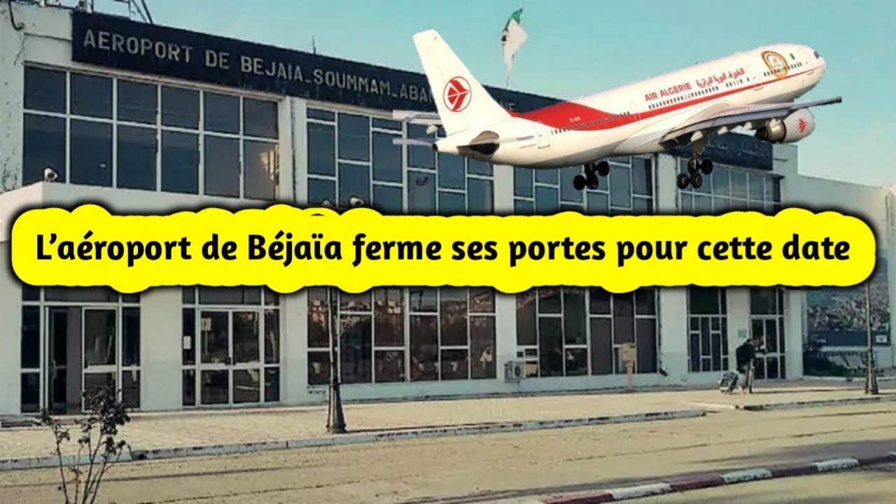 Aéroport de Bejaïa : Fermeture temporaire et transfert des vols, dates et raisons !