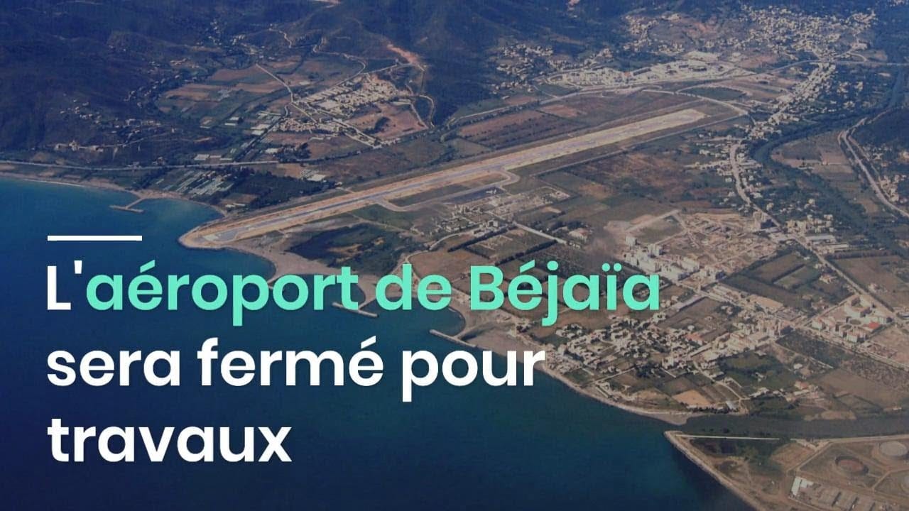Aéroport de Bejaïa : Fermeture temporaire et transfert des vols, dates et raisons !