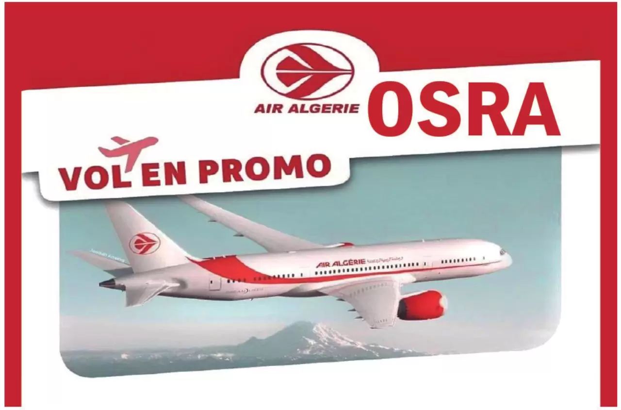 Promotion OSRA d'Air Algérie : Un succès retentissant avec 474 237 billets vendus