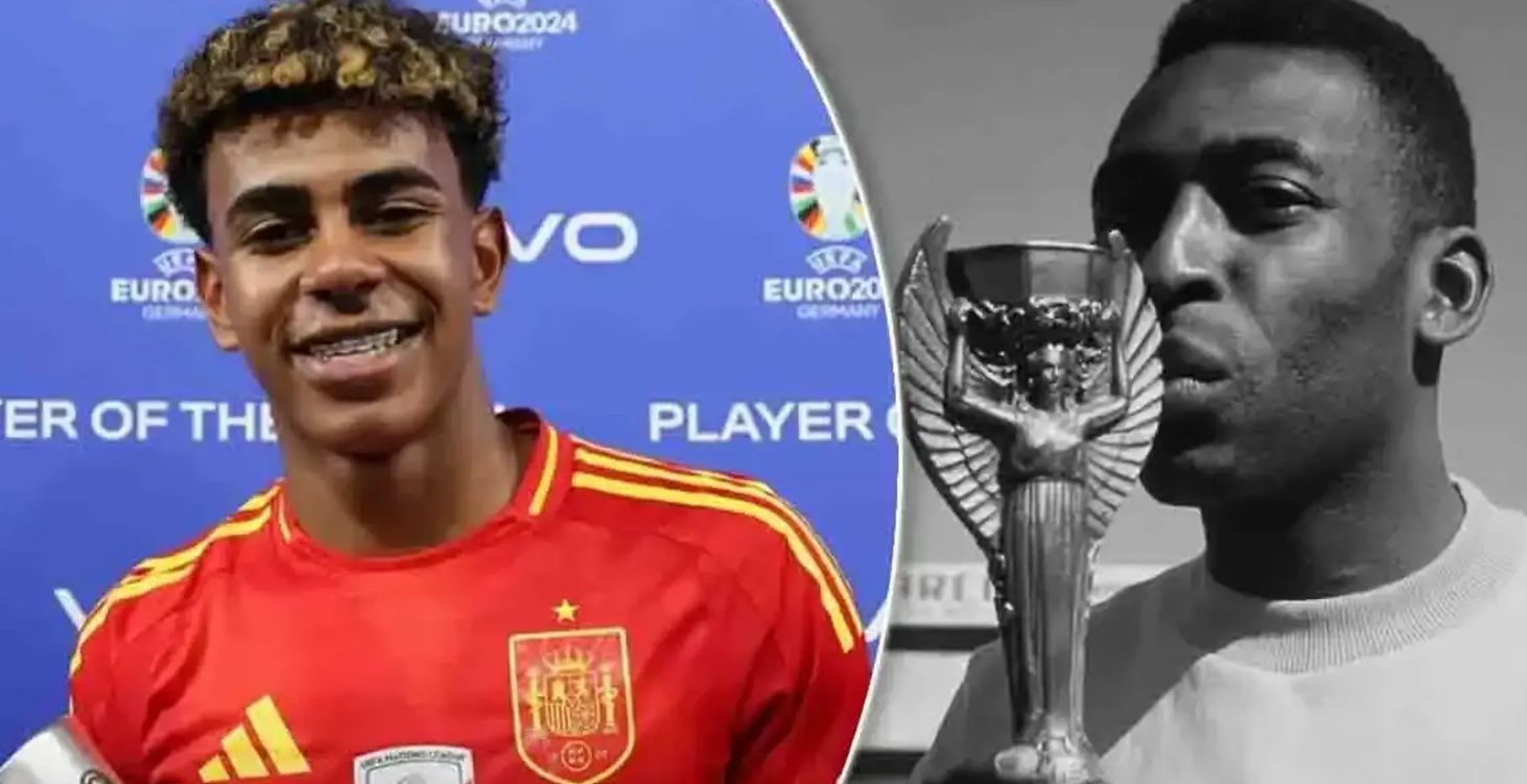 Lamine Yamal détrône Le Roi Pelé : plus jeune joueur en finale compétition internationale majeure