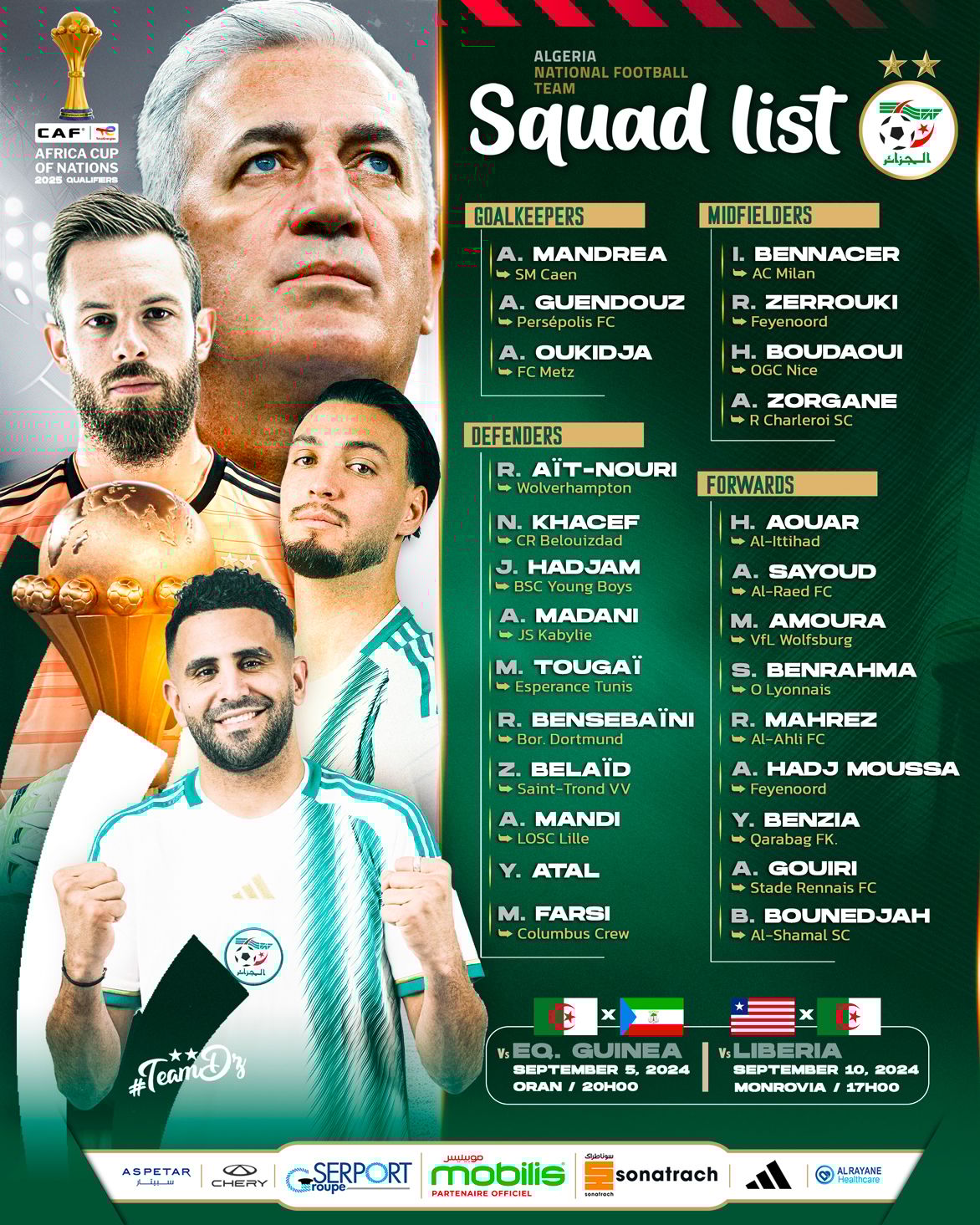 Eliminatoires CAN 2025 : Vladimir Petkovic justifie le choix des joueurs 