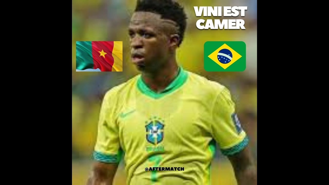 Vinícius Jr découvre ses origines camerounaises grâce à un test ADN : une révélation marquante
