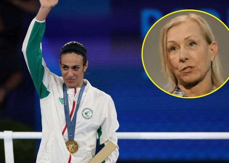 Imane Khelif attaquée par Martina Navratilova