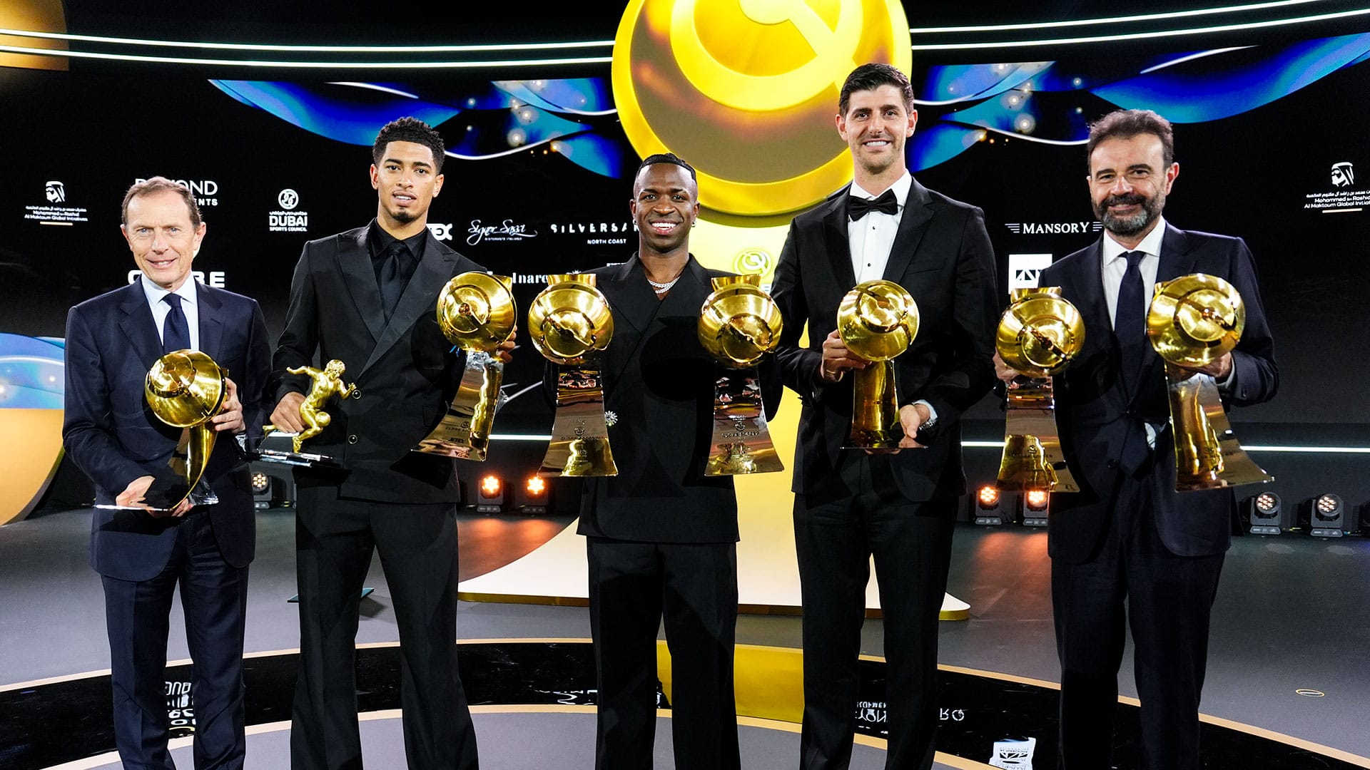 Le Real Madrid au sommet des Globe Soccer Awards 2024