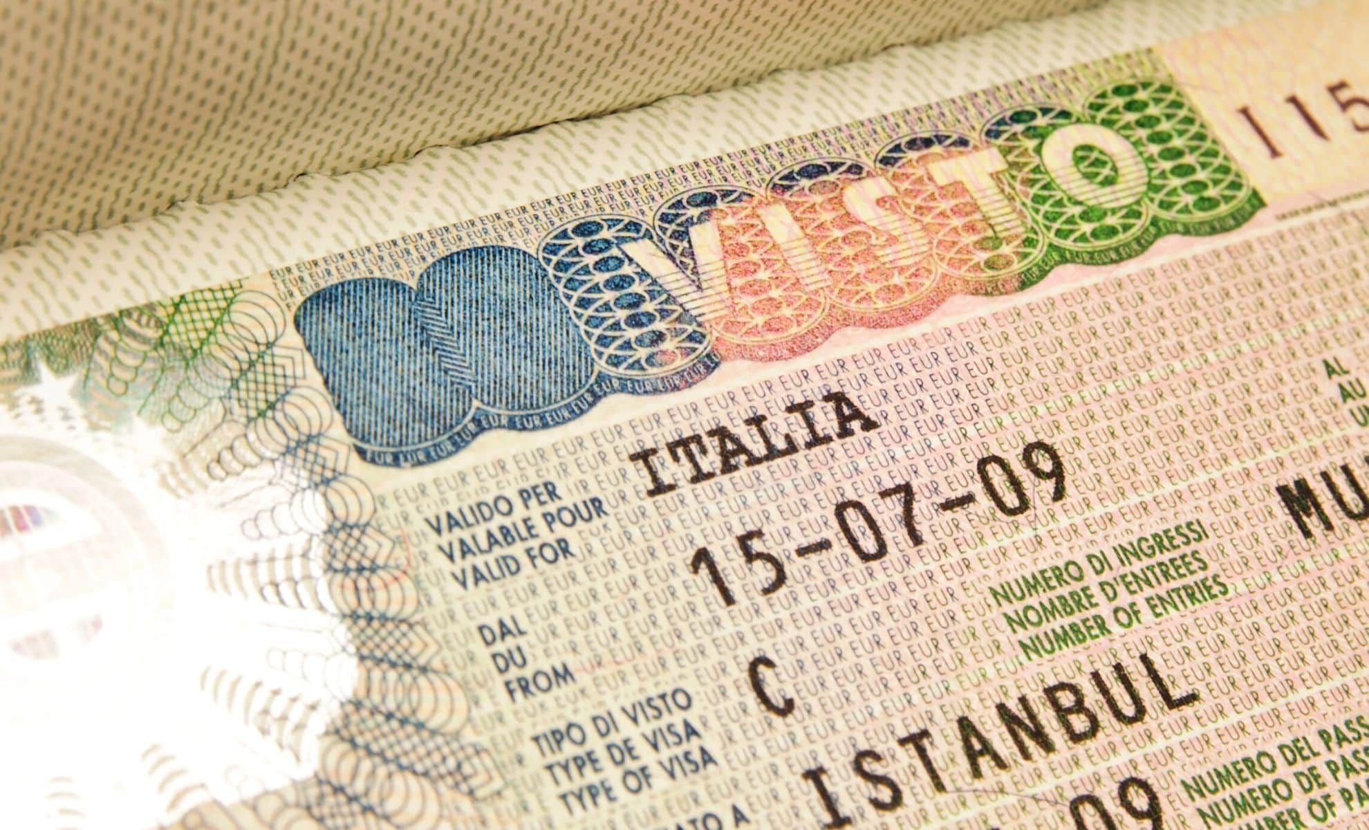 Demande de Visa pour l’Italie : ce qui change à partir de ce mois de janvier 2025