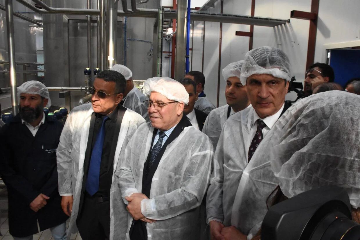 Algérie : 1,4 million de litres par jour, une usine géante de lait lancé
