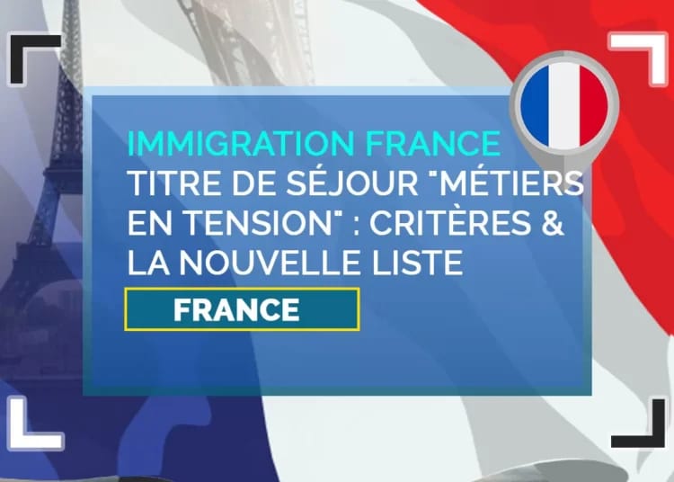 France : nouvelle liste des métiers en tension pour la régularisation des travailleurs sans-papiers