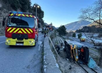 Accident de bus scolaire à Tiaret en Algérie