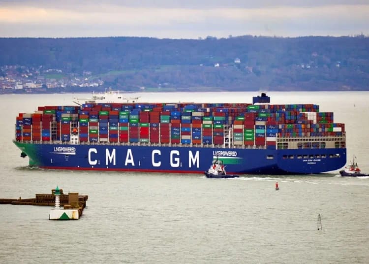 CMA CGM Stages a Marseille