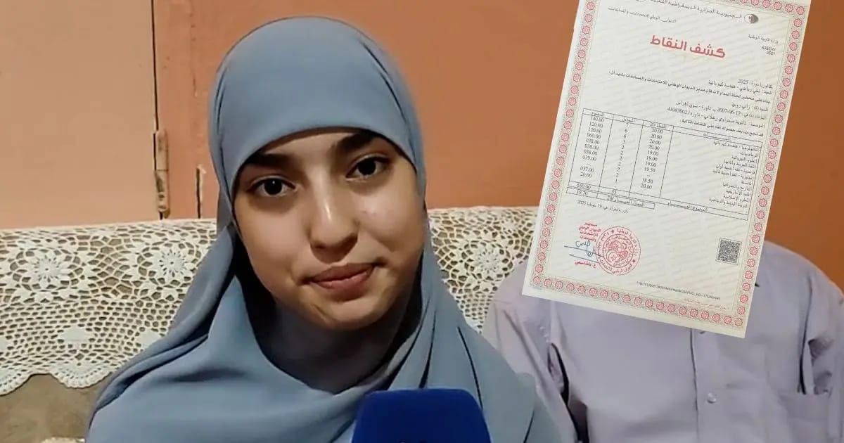 Découvrez l’exploit de Rawnak Zani : Première au BAC 2025 avec une moyenne exceptionnelle de 19,70 et des 20/20 en cascade