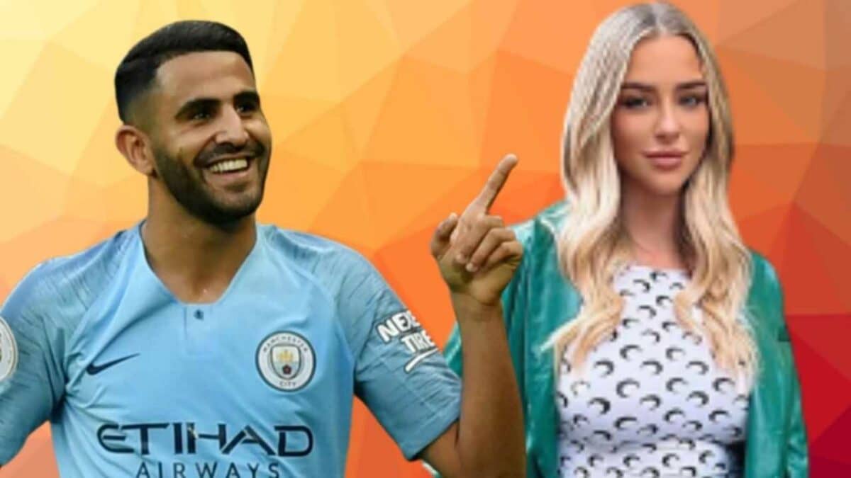 Riyad Mahrez et sa femme
