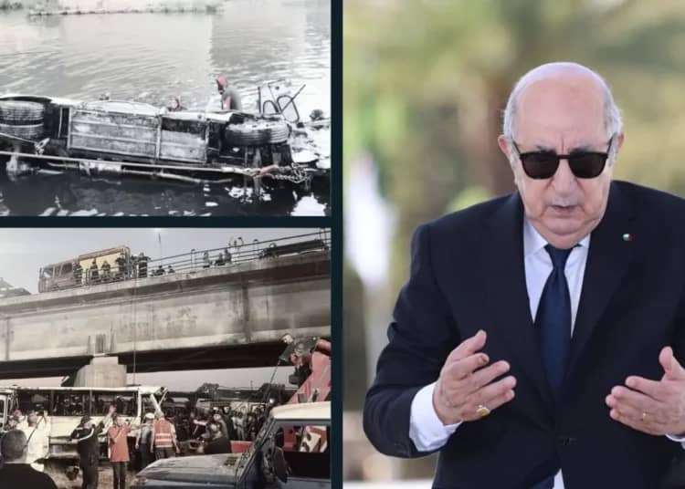 Chute de bus à Oued El Harrach : Abdelmadjid Tebboune décrète un jour de deuil national Chute de bus à Oued El Harrach : Abdelmadjid Tebboune décrète un jour de deuil national