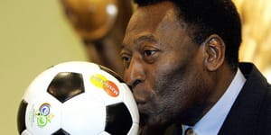 La légende brésilienne, roi Pelé