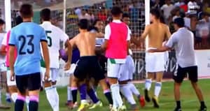 Finale de la coupe Arabe : Une violente bagarre s'éclate entre l'Algérie et le Maroc (vidéo)