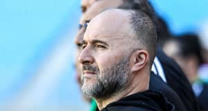Djamel Belmadi annonce sa démission ! Belmadi, visiblement secoué par les circonstances
