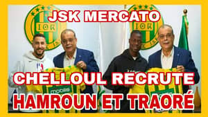 Renforts à la JSK Kabylie : Jugurtha Hamroune et Mamadou Traoré, des atouts décisifs pour le coach Aït Djoudi jsk