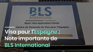 Visa pour l’Espagne