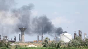 Incendie dans une installation gazière de Sonatrach