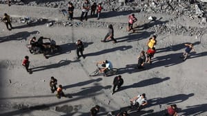 Gaza -une jeune fille découpée en morceaux