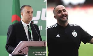 Walid Sadi et Djamel Belmadi